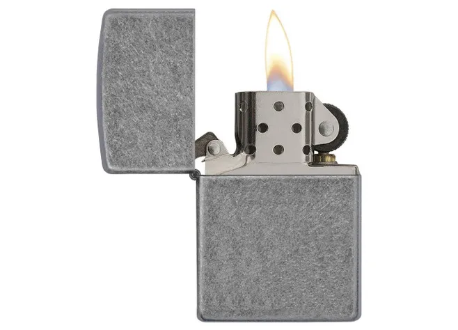 Запальничка Zippo Antique Silver Plated 121 FB Фото 2